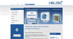 Desktop Screenshot of helzel-messtechnik.de