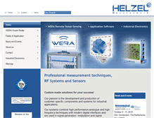 Tablet Screenshot of helzel-messtechnik.de